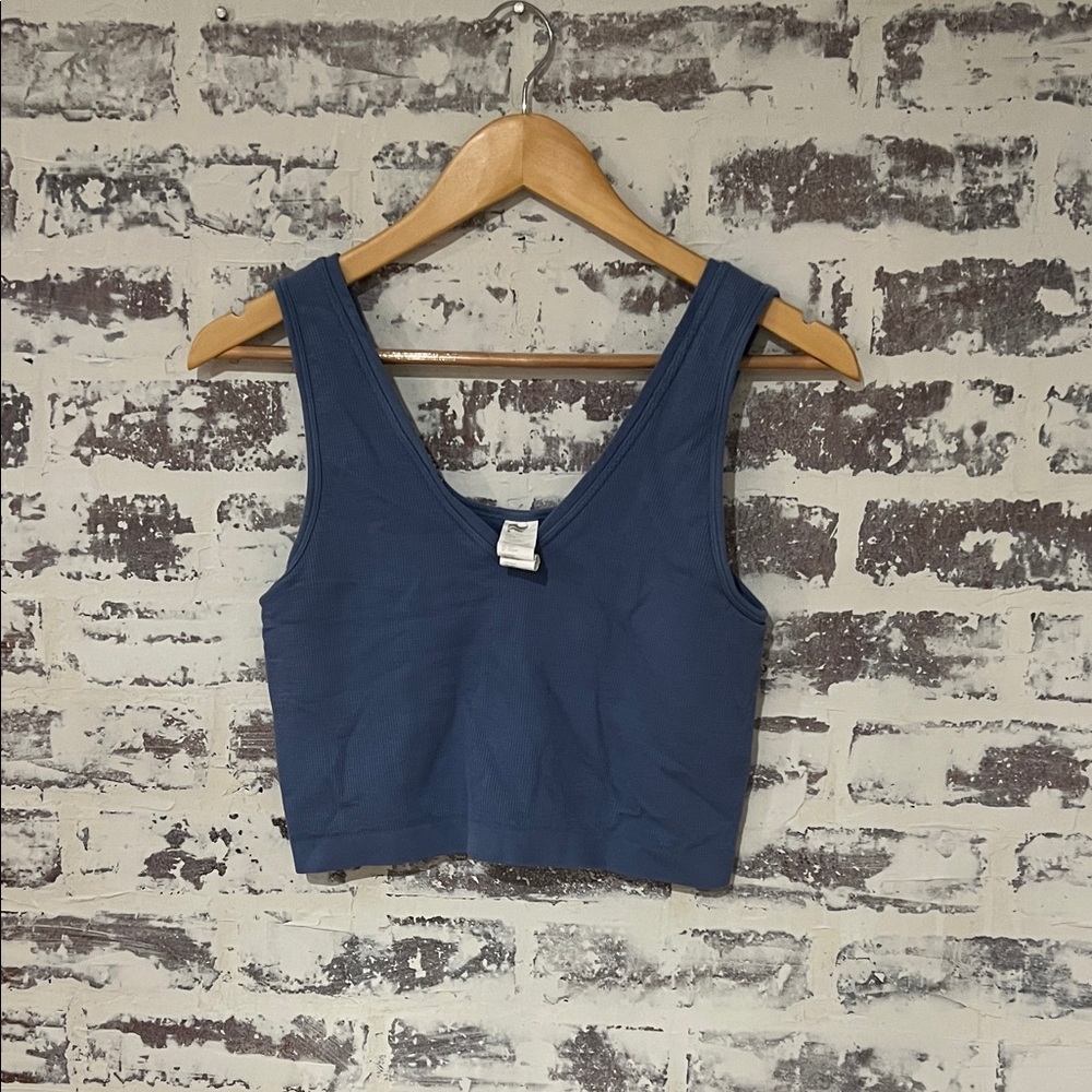 Fabletics Blue Women's Crop Top
